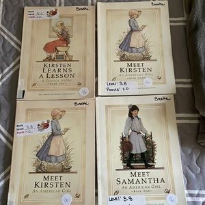 An American Girl book collection